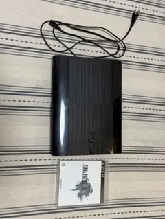 PS3 250GB ブラック (CECH-4000B)　本体、電源ケーブルのみ