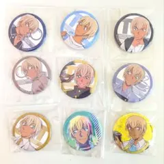 新品　コナン　キャラバッジコレクション　安室がいっぱい　缶バッジ　安室透　降谷零