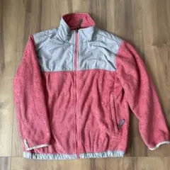 ガールズ　L フリース　ピンク　ノースフェイス ノベルティデナリジャケット