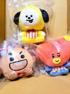 BT21 一番くじ ぬいぐるみ　チミー　タタ　シュキ　3点セット