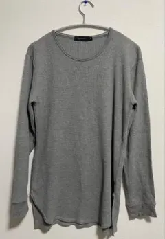 【RAGEBLUE】　カットソー　ロングTシャツ　ロングスリーブ　グレー