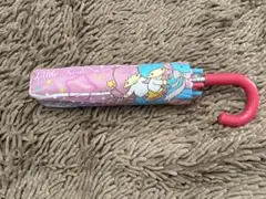 リトルツインスターズ 折り畳み傘 ピンク　キキララ
