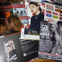 BIGBANG　SOL ジャパンツアー　など ピクチケ　フライヤー　ステッカー