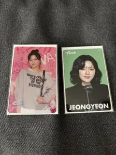 TWICE THIS IS FOR オフラインくじ トレカ◎ジョンヨンセット