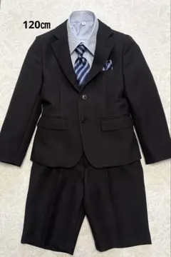 Oliver house フォーマル　男の子120㎝　ブラックストライプ