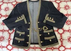 KANEKO ISAO カネコイサオ デニムジャケット 花柄刺繍 Gジャン 2026年最新】KANEKO ISAO レディース Gジャン・デニムジャケット