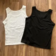 黒タンクトップ メンズ