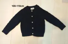 Love&Peace&Money ネイビー カーディガン 100-110cm