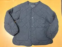 ユニクロ ウォームパデッドウォッシャブルジャケット 140 ブラック アウター