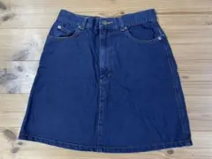 デニムスカート　ダークブルー　タイト　Lサイズ