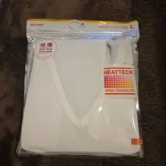 ユニクロ HEATTECH オフホワイト Lサイズ