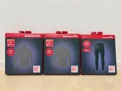 ユニクロ 超極暖 ヒートテック タートルネックT タイツ 4XL 3点セット