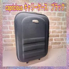 capricious キャリーケース 黒　おまけありのサムネイル