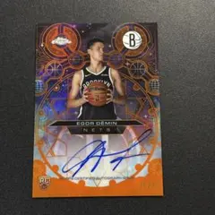 25枚限定 Egor Demin 2025 Topps Chrome サイン
