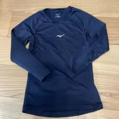 Mizuno ネイビー 長袖 アンダーシャツ　ジュニア140