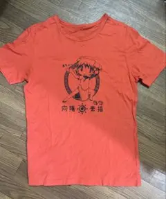 【USED】ひだまりスケッチ×ハニカム Tシャツ フリーサイズ 赤 蒼樹 うめ