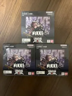 UNION 楽天市場】【BOX】 未開封 NIKKE ユニオンアリーナ(ユニアリ) ARENA 勝利の女神:NIKKE ブースターパック UNION ARENA(ユニオンアリーナ)
