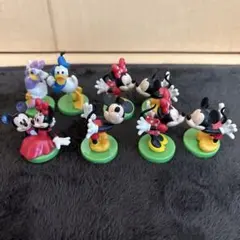 ディズニー　ミッキー&ミニー　フィギュア 8体　チョコエッグ