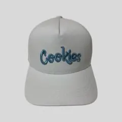 Cookies 刺繍ロゴ ベースボールキャップ ホワイト