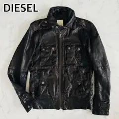 2025年最新】DIESEL メンズ レザージャケット・ライダースの人気
