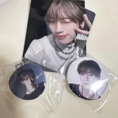 INI XQUARE カプセルトイ 許豊凡 フェンファン　トレカ　缶バッジ