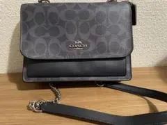 未使用美品【COACH】ミニクレア クロスボディ シグネチャーキャンバス