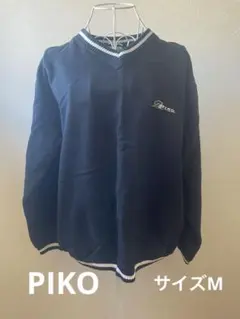 PIKO ピコ Vネック セーター トレーナー メンズ 黒 サイズMのサムネイル