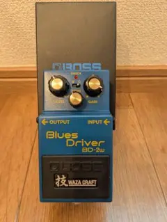 美品！早い者勝ち！boss bd-2w 日本製 BOSS BD-2W 技 ブルースドライバー 定番 初心者 エフェクター