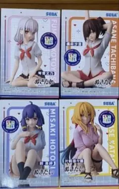 ぬきたし THE ANIMATION ちょこのせプレミアムフィギュア セット