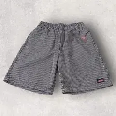Dickies　白黒　細ボーダー柄　ハーフパンツ　Mサイズ　メンズ
