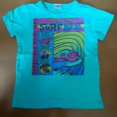 easyfreak サーフ柄 Tシャツ ライトブルーのサムネイル