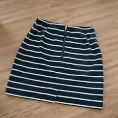 ボーダースカート タイトスカート