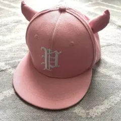 ピラフ星人キャップ　ピンク