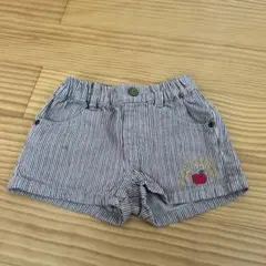 REDDYAPPLESEED ストライプ ポケット付きパンツ 110cm