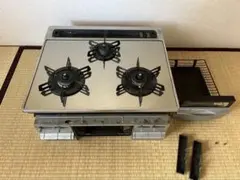 中古品 タカラスタンダード ビルトインガスコンロTN55WV60C、2012年製 