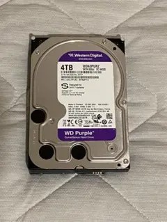 中古 Western Digital WD Purple 4TB HDD