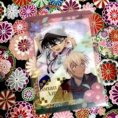 新品✿名探偵コナン　ふぁぼカ　vol.7 箔押しレア　江戸川コナン&安室透のサムネイル