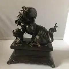 白銅 村田宏作 虎 飾り物 トラ 彫刻 骨董品 - メルカリ