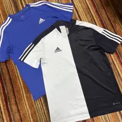 美品adidas プラシャツ&Tシャツ2枚セットMのサムネイル
