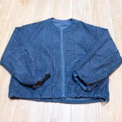 studio CLIP レースブルゾン