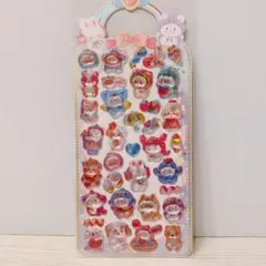 【おまけシール付】ボンボンドロップ タイプ B カラフル アニマル 3Dシール