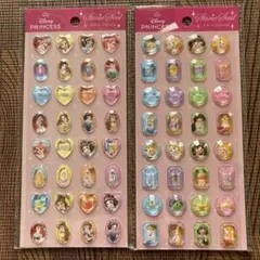 Disney ディズニー プリンセス ストーンシール２種 seria