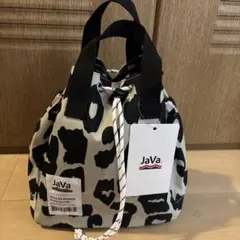 【JaVa】ショルダーバッグ★巾着バッグ/レオパード/2way/ナイロン