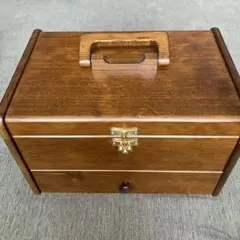救急箱　木製収納BOX 木製　収納箱　救急箱　小物ケース