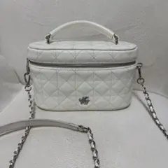 新品未使用】ミシェルマカロン ファーバニティ ブルー グレー 