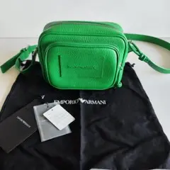 ✨美品✨ EMPORIO ARMANI カメラケース レザー　ショルダーバッグ