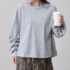 CIAOPANIC TYPY ボリュームスリーブTee グレー