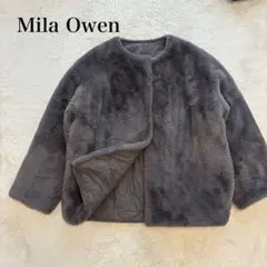 リバーシブル ファーコート