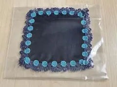 近沢レース　 ガチャプチタオル　 ブルーダル