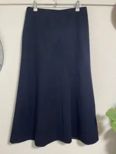 【美品】Deuxieme Classe フレアースカート　ネイビー 中古・古着通販】DEUXIEME CLASSE (ドゥーズィエム クラス) GIZA